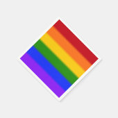 Falln Rainbow Gay Pride Flag Servet (Hoek)