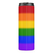 Falln Rainbow Gay Pride Flag Thermosbeker (Achterkant)
