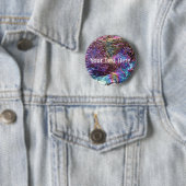 Falln Rainbow Rocks Ronde Button 5,7 Cm (In situ)