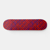 Falln Red en Paarse kalveren Skateboard (Horizontaal)