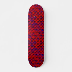 Falln Red en Paarse kalveren Skateboard