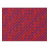 Falln Red en Paarse kalveren Tafelkleed (Voorkant (Horizontaal))