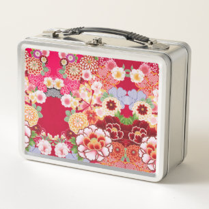 Falln Red Floral Burst