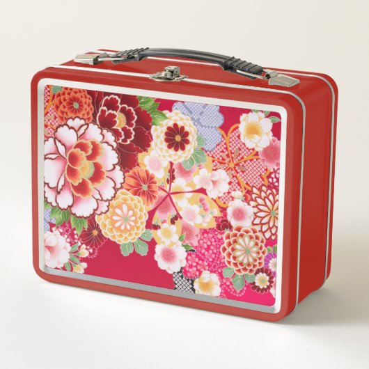 Falln Red Floral Burst (Voorkant)