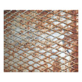 Falln Rusty Grate Foto Afdruk (Voorkant)