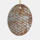 Falln Rusty Grate Keramisch Ornament (Rechts)