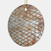 Falln Rusty Grate Keramisch Ornament (Links)