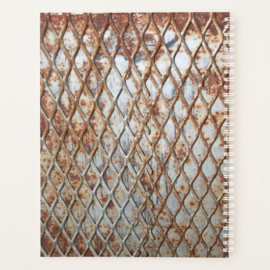 Falln Rusty Grate Planner (Achterkant)
