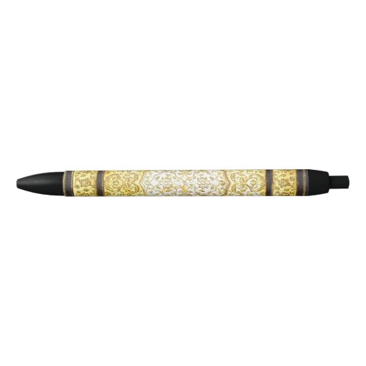 Falln Sacred Gold Book Zwarte Inkt Pen (Voorkant)