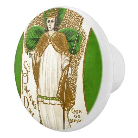 Falln Saint Patrick Keramische Knop (Rechts)