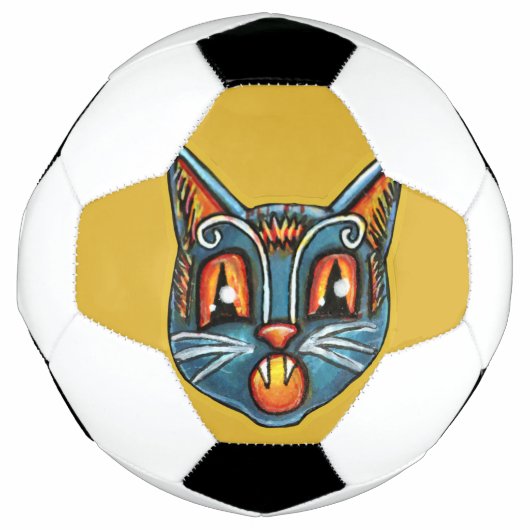 Falln Scaredy Cat Haloweenies Voetbal (Voorkant)