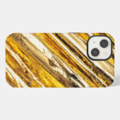 Falln Shimmering Gold Foil iPhone Hoesje (Achterkant horizontaal)