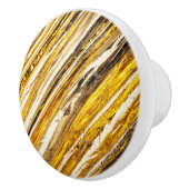 Falln Shimmering Gold Foil Keramische Knop (Rechts)