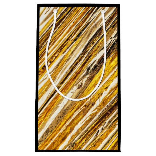 Falln Shimmering Gold Foil Klein Cadeauzakje (Voorkant)