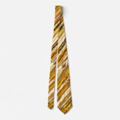 Falln Shimmering Gold Foil Stropdas (Achterkant)