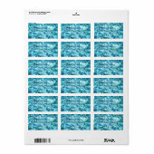 Falln Shimmering Water Etiket (Full Sheet)