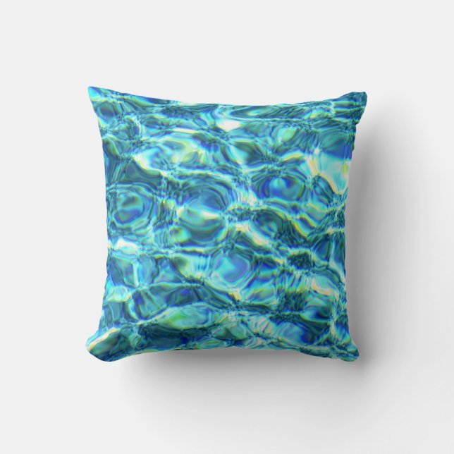 Falln Shimmering Water Kussen (Voorkant)