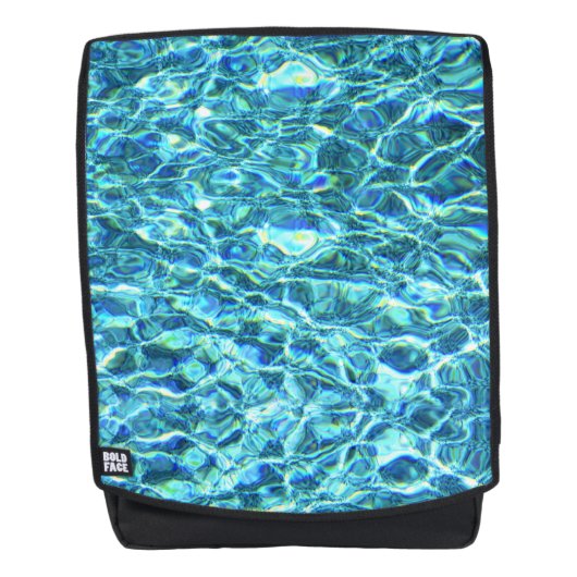 Falln Shimmering Water Rugtassen (Voorkant)
