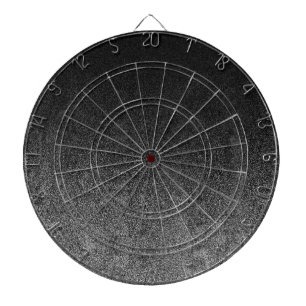 Falln Silver en Black Glitter Gradient Dartbord