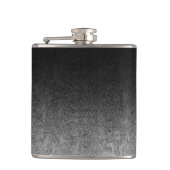Falln Silver en Black Glitter Gradient Heupfles (Voorkant)
