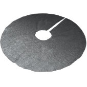 Falln Silver en Black Glitter Gradient Kerstboom Rok (Gekanteld)