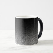 Falln Silver en Black Glitter Gradient Magische Mok (Voorkant rechts)
