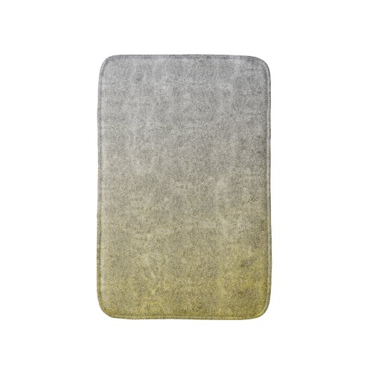 Falln Silver & Gold Glitter Gradient Badmat (Voorkant Verticaal)