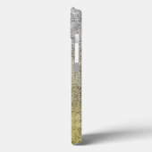 Falln Silver & Gold Glitter Gradient Case-Mate iPhone Case (Achterkant / Links)