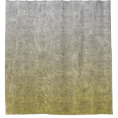 Falln Silver & Gold Glitter Gradient Douchegordijn (Voorkant)
