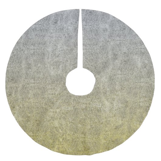 Falln Silver & Gold Glitter Gradient Kerstboom Rok (Voorkant)