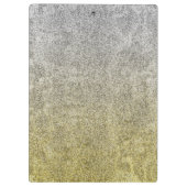 Falln Silver & Gold Glitter Gradient Klembord (Achterkant)