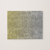 Falln Silver & Gold Glitter Gradient Legpuzzel (Horizontaal)