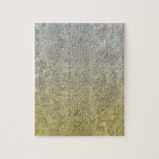 Falln Silver & Gold Glitter Gradient Legpuzzel (Verticaal)