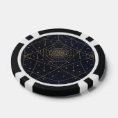 Falln Spider Zijde Sterren Pokerchips (Enkel)