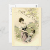 Falln Spring Time Dance Moederdag Briefkaart (Voorkant / Achterkant)