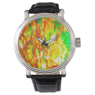 Falln Sunset Ammolite Horloge