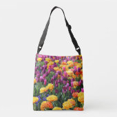 Falln Sunset Floral Crossbody Tas (Achterkant)