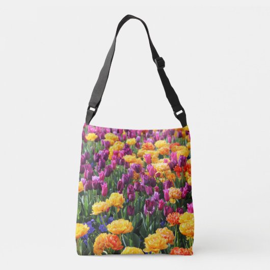 Falln Sunset Floral Crossbody Tas (Achterkant)