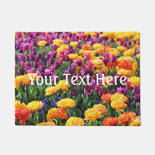 Falln Sunset Floral Deurmat (Voorkant)
