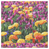Falln Sunset Floral Stof (Close Up)