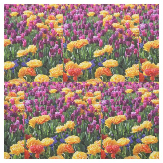 Falln Sunset Floral Stof (Swatch)