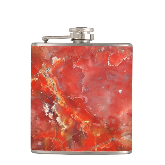 Falln Sunset Splatter Stones Heupfles (Voorkant)