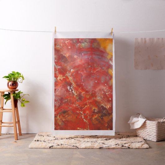 Falln Sunset Splatter Stones Stof (Voorbeeld)