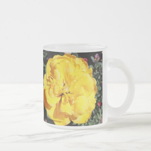 Falln Sunshine Floral Matglas Koffiemok (Rechts)
