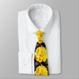 Falln Sunshine Floral Stropdas