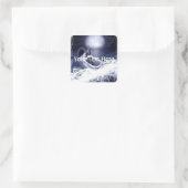 Falln Sweet Reverie Vierkante Sticker (Tas)
