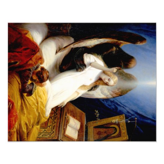 Falln The Angel of Death Foto Afdruk (Voorkant)