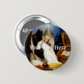 Falln The Angel of Death Ronde Button 5,7 Cm (Voorkant /achterkant)
