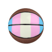 Falln Transgender Pride Flag Basketbal (Voorkant)