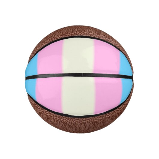 Falln Transgender Pride Flag Basketbal (Voorkant)